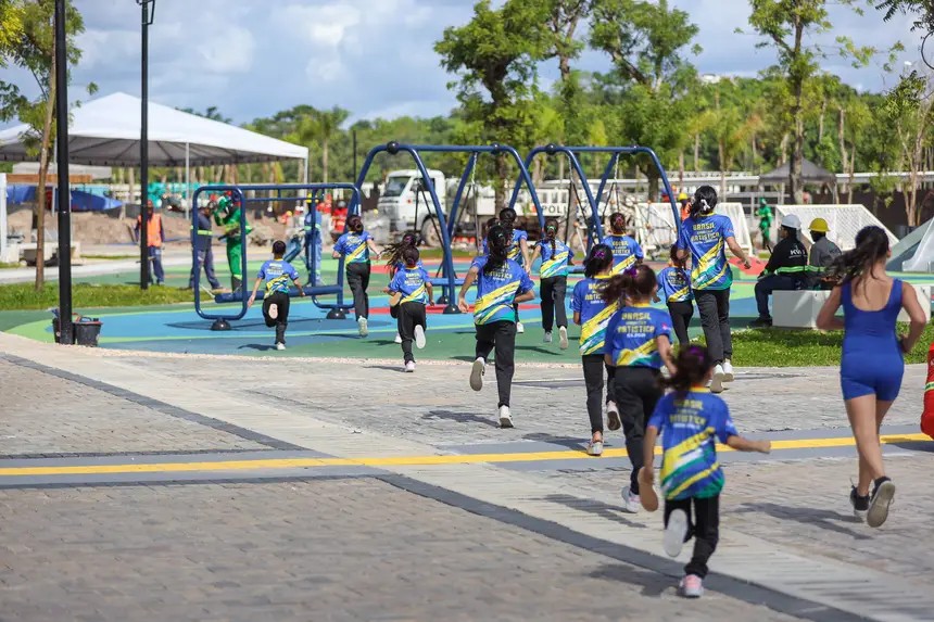 Belém recebe colônia de férias gratuita no Parque da Cidade para crianças, jovens e idosos