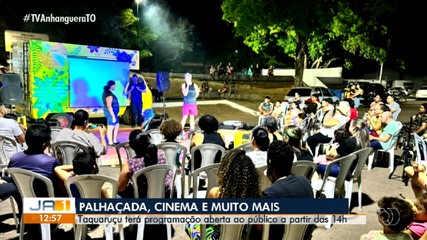 Palhaçada, cinema e muito mais: Taquaruçu terá programação aberta ao público neste sábado