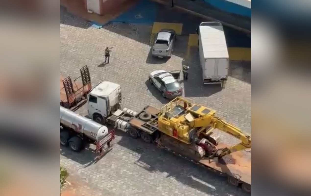 VÍDEO: homem é preso após perseguição com carro roubado na Castello Branco em Boituva