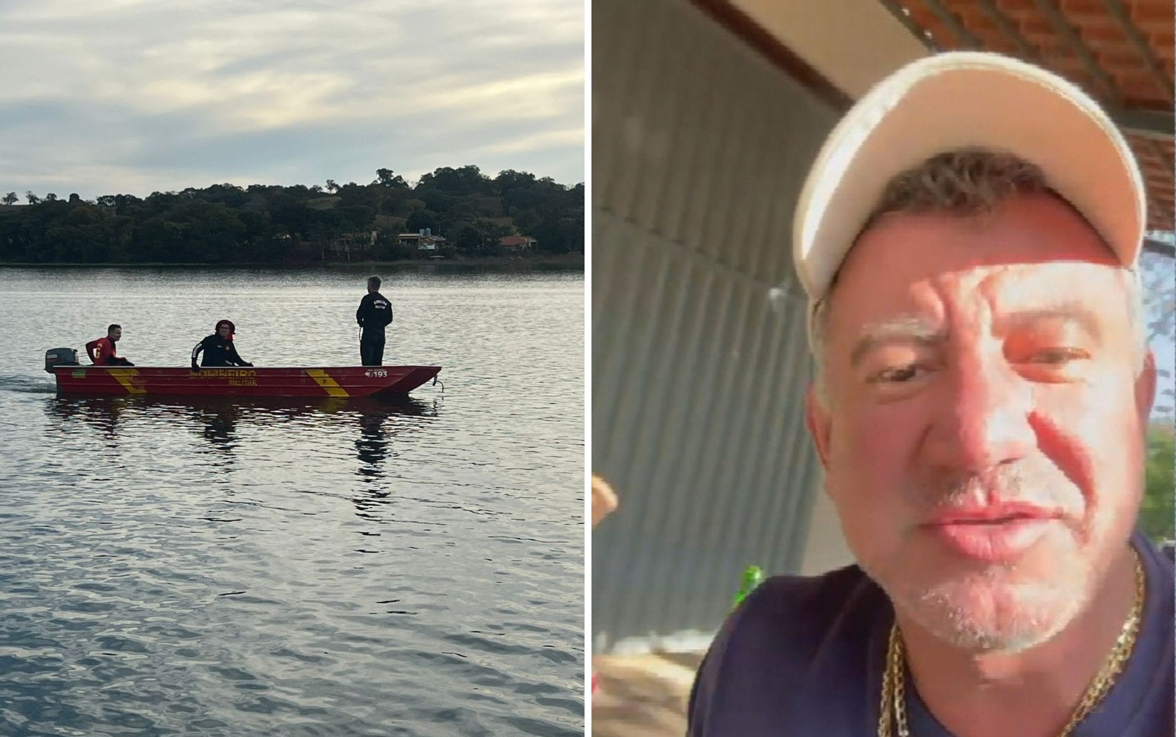 Empresário desaparece após cair de barco durante pescaria com amigo