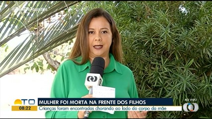 Homem é preso suspeito de matar namorada na frente dos filhos dela