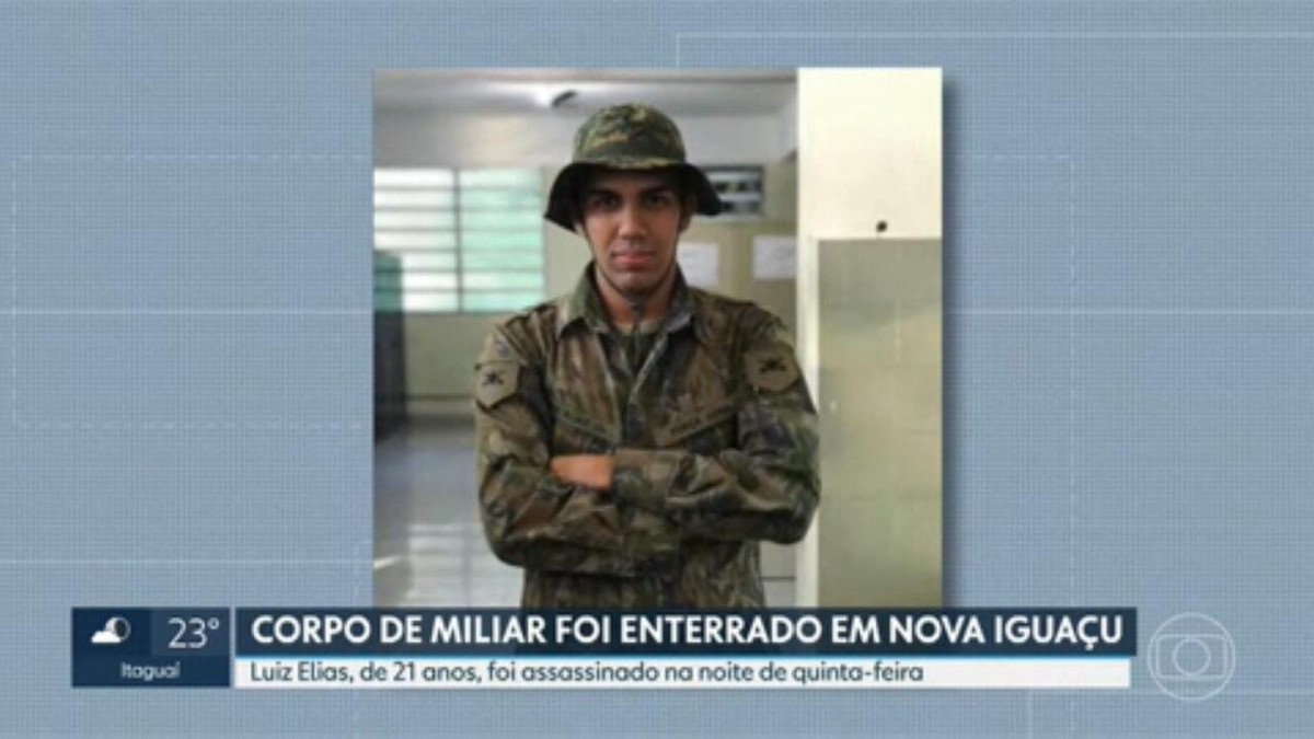 Corpo de militar da Aeron utica morto em assalto em Nova Igua u