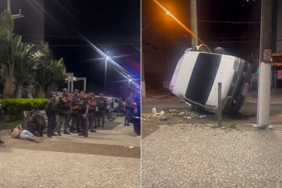 Dupla suspeita de sequestro é detida após perseguição no litoral de SP