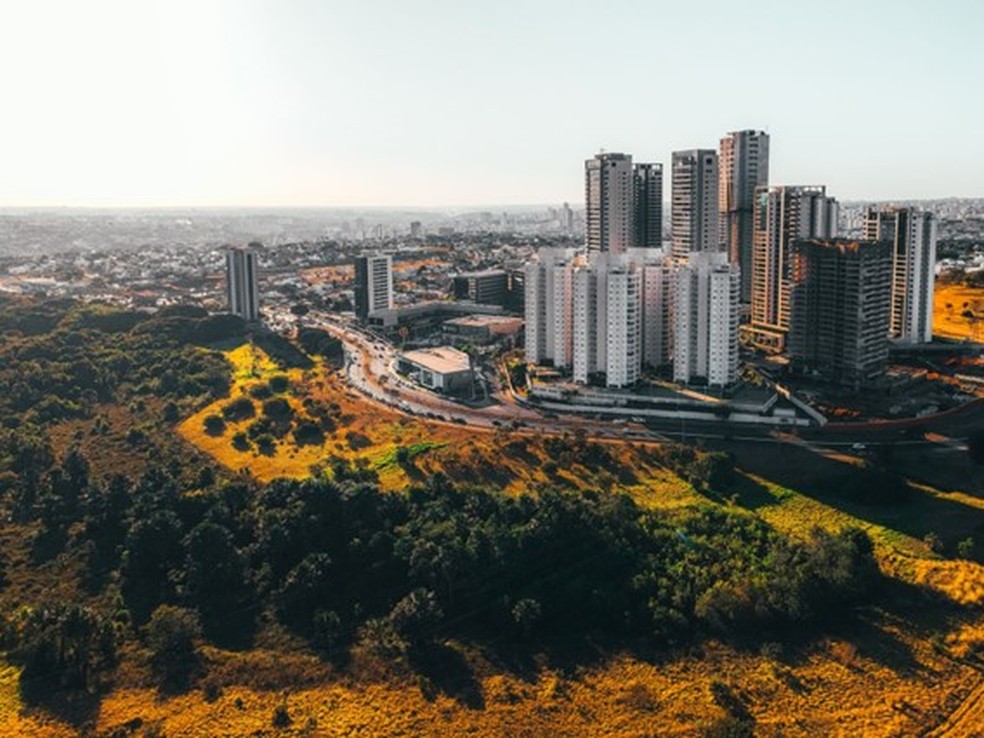 Visão panorâmica da região sul, mostra o potencial de investimento — Foto: Dani Perret