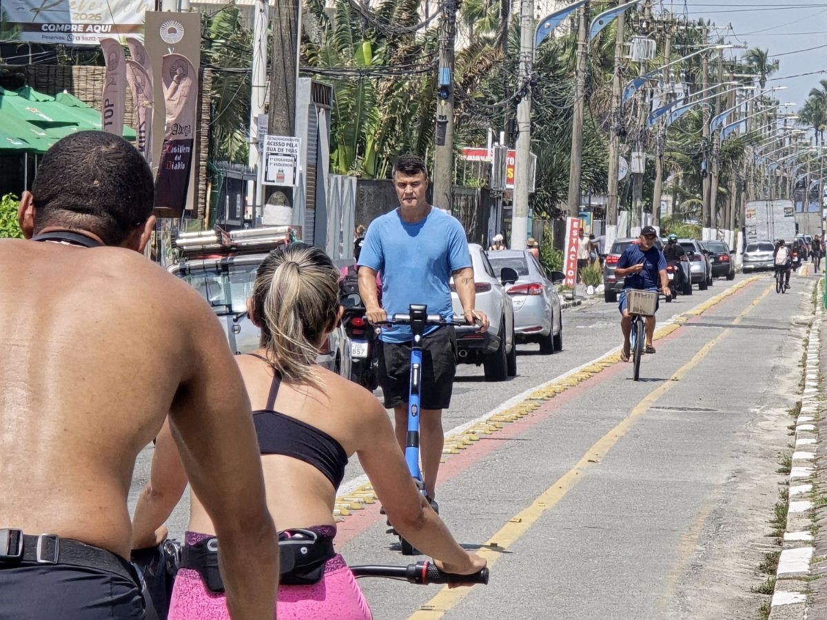 Guarujá cria nova lei para circulação de ciclomotores e bicicletas elétricas; veja as regras