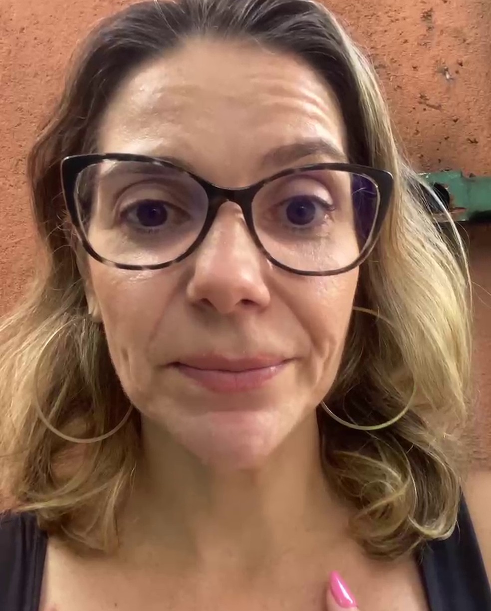 Gabriela Cunha Lima enunciou que foi abusada pelo tio quando tinha 9 anos, na década de 1990 — Foto: Reprodução/TV Cabo Branco