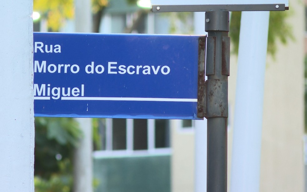 Rua Morro do Escravo Miguel, em Ondina — Foto: TV Bahia