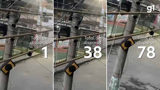 Mais de 70 tiros em 51 segundos no Complexo de Israel