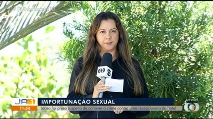 Idoso é preso por importunação sexual ao tentar beijar recepcionista de hotel