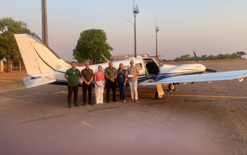 CIATox Goiás entregou antídoto álcool absoluto estéril no município de Uruaçu — Foto: Divulgação/Secretaria de Saúde de Goiás
