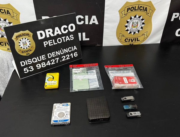 Seis pessoas são presas no RS suspeitas de aplicar o golpe do falso delegado contra 100 vítimas em SP