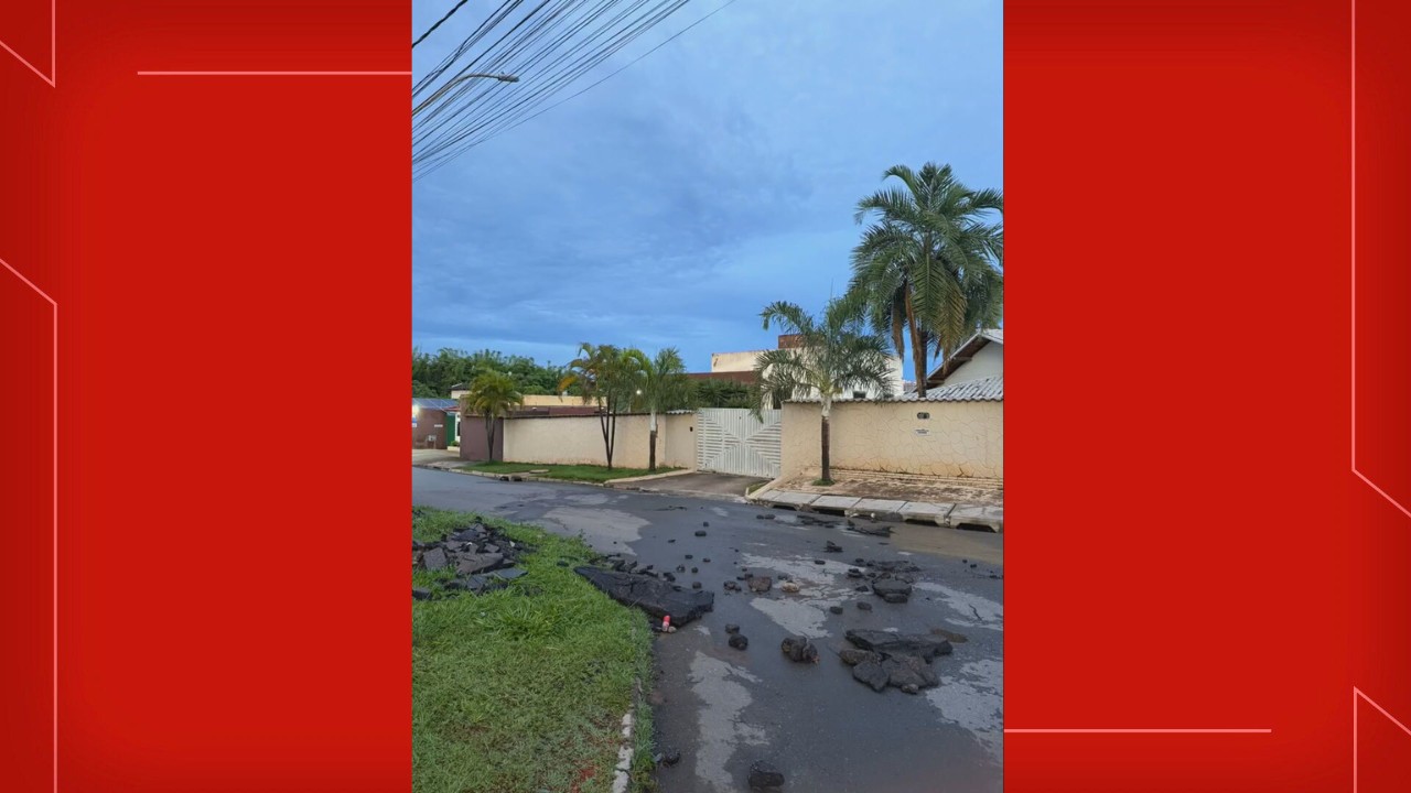 Chuva continua no fim de semana, diz Inmet; imagens mostram estragos dos temporais no DF