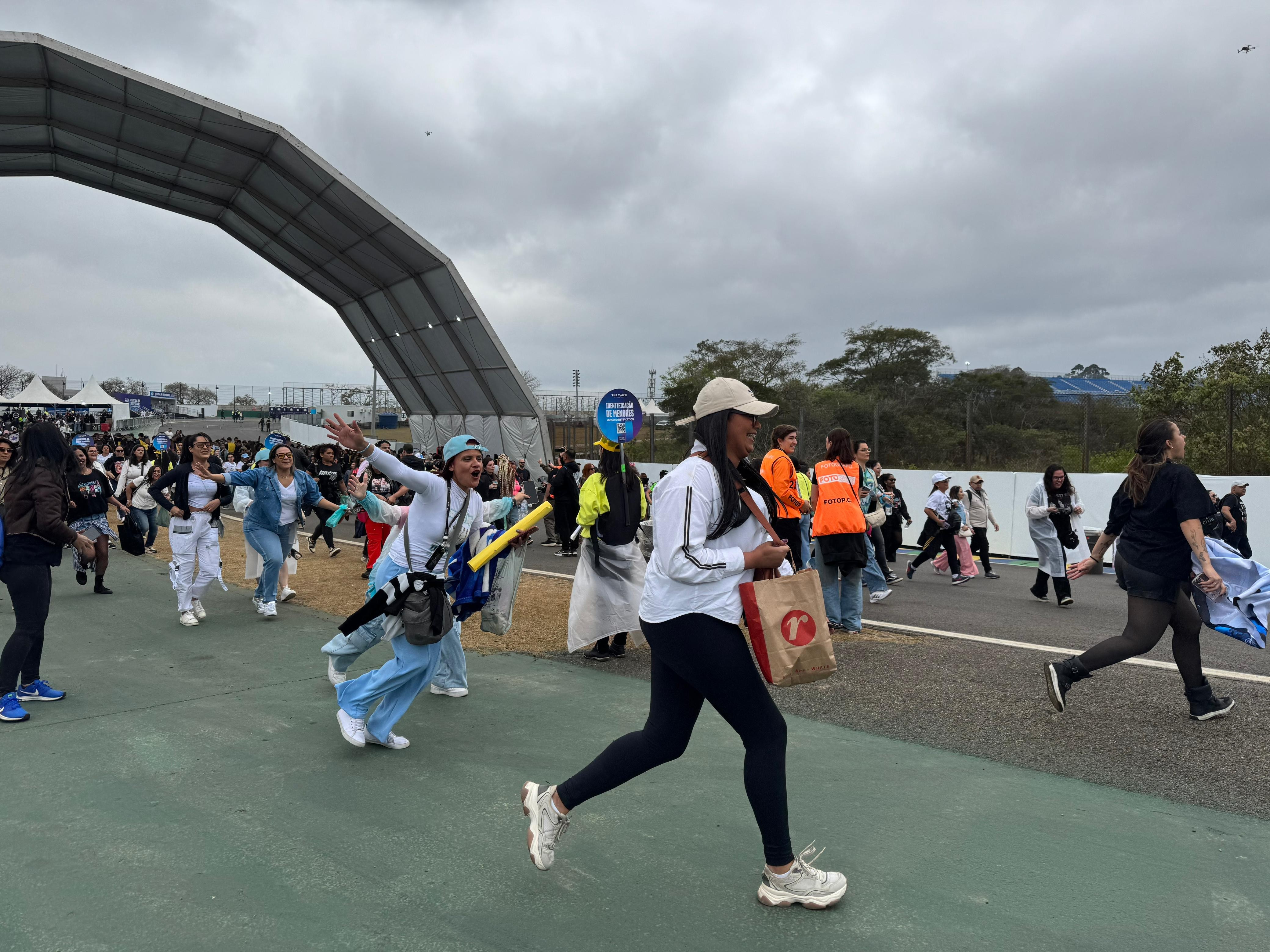 Correria marca reabertura dos portões do The Town em SP para segundo fim de semana