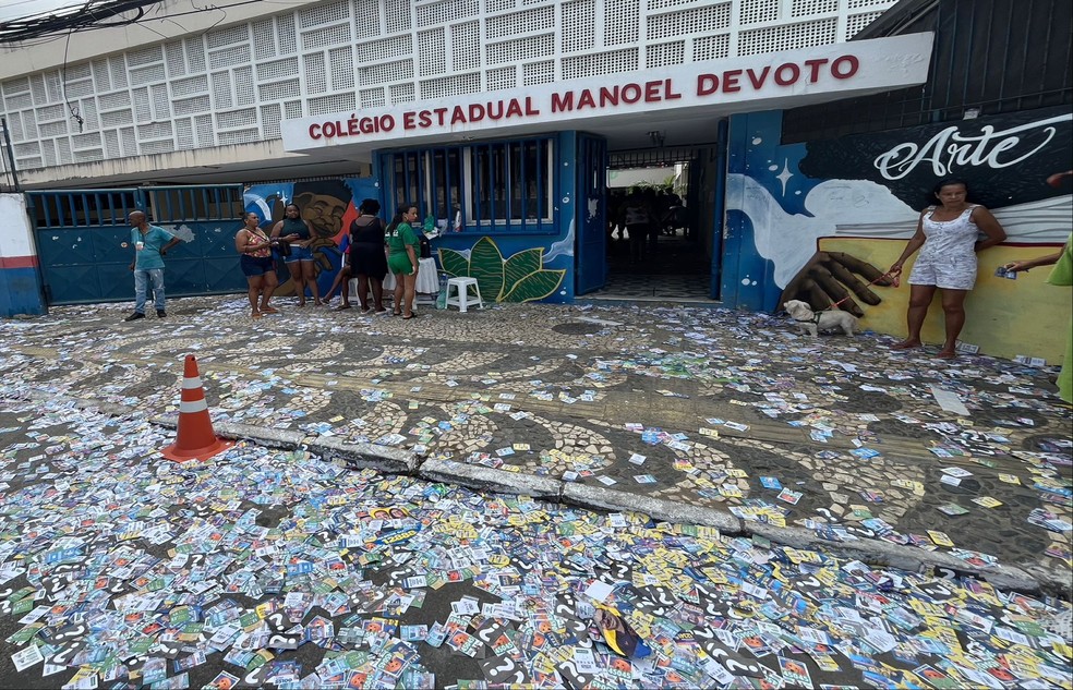 Colégio Manoel Devoto, no bairro do Rio Vermelho — Foto: Kadu Brandão/iBahia
