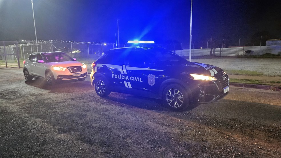 Estudantes investigadas por tortura em escola são transferidas sob escolta para Cuiabá — Foto: Polícia Civil