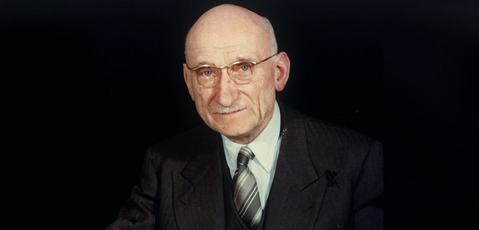 Robert Schuman  um dos chamados "pais fundadores" da União Europeia (UE) e que teve o processo de beatificação iniciado pelo Vaticano. — Foto: Divulgação/Fundação Robert Schuman