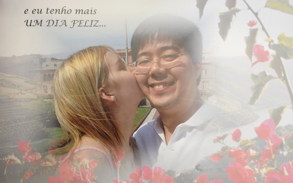 Elize e Marcos Matsunaga — Foto: Reprodução/Arquivo pessoal