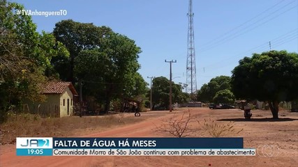 Falta de água afeta moradores da Comunidade Quilombola Morro de São João há meses