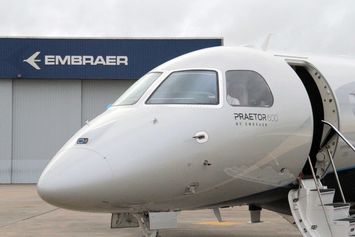 Embraer fecha acordo avaliado em até R$ 40 bilhões para venda de frota de jatos executivos