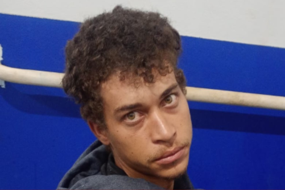 Gedeon de Aguiar Amorim, de 22 anos, foi preso após a agressão e permanece detido. — Foto: Reprodução