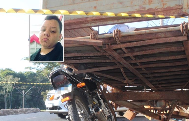 Motociclista de 19 anos morre após colidir contra carreta estacionada em Matão