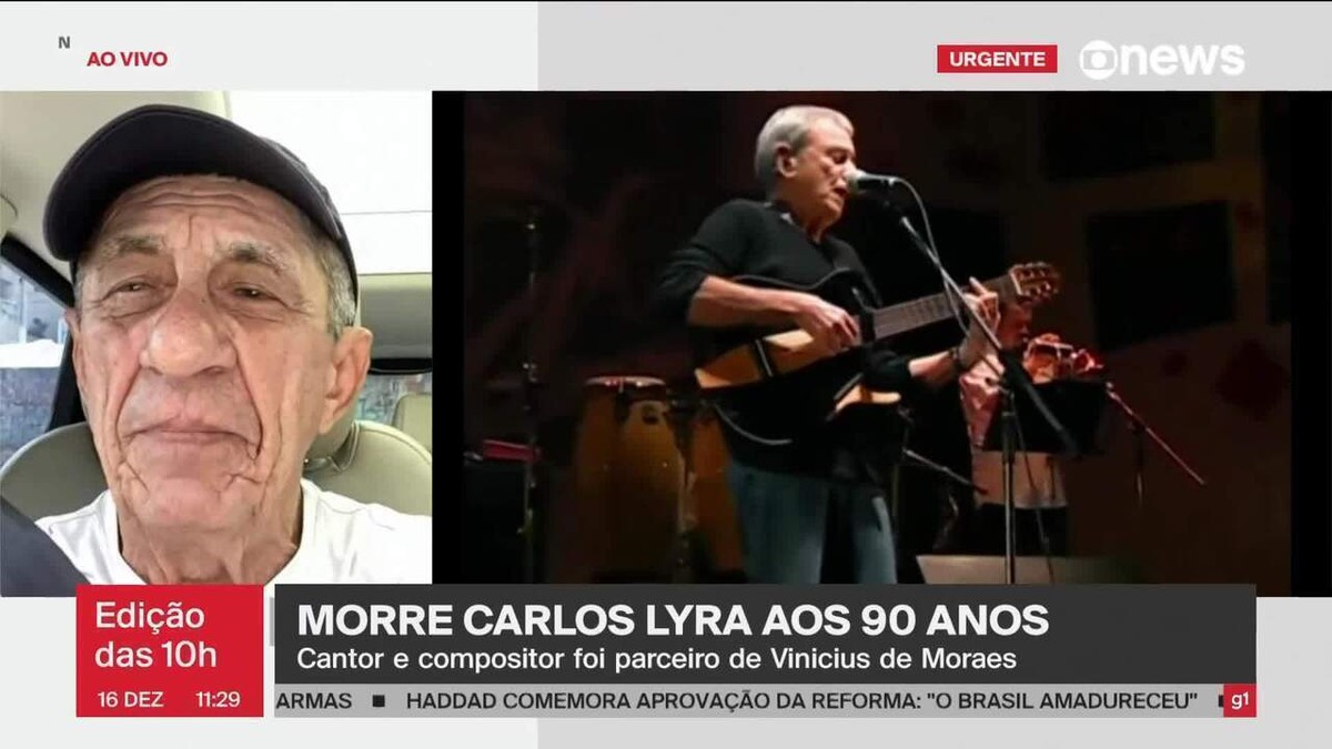 Legado extraordinário': famosos prestam homenagens a Carlos Lyra