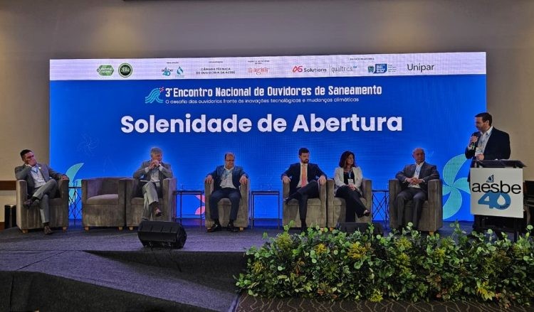 Ambiental MS Pantanal no 3º Encontro Nacional de Ouvidores de Saneamento