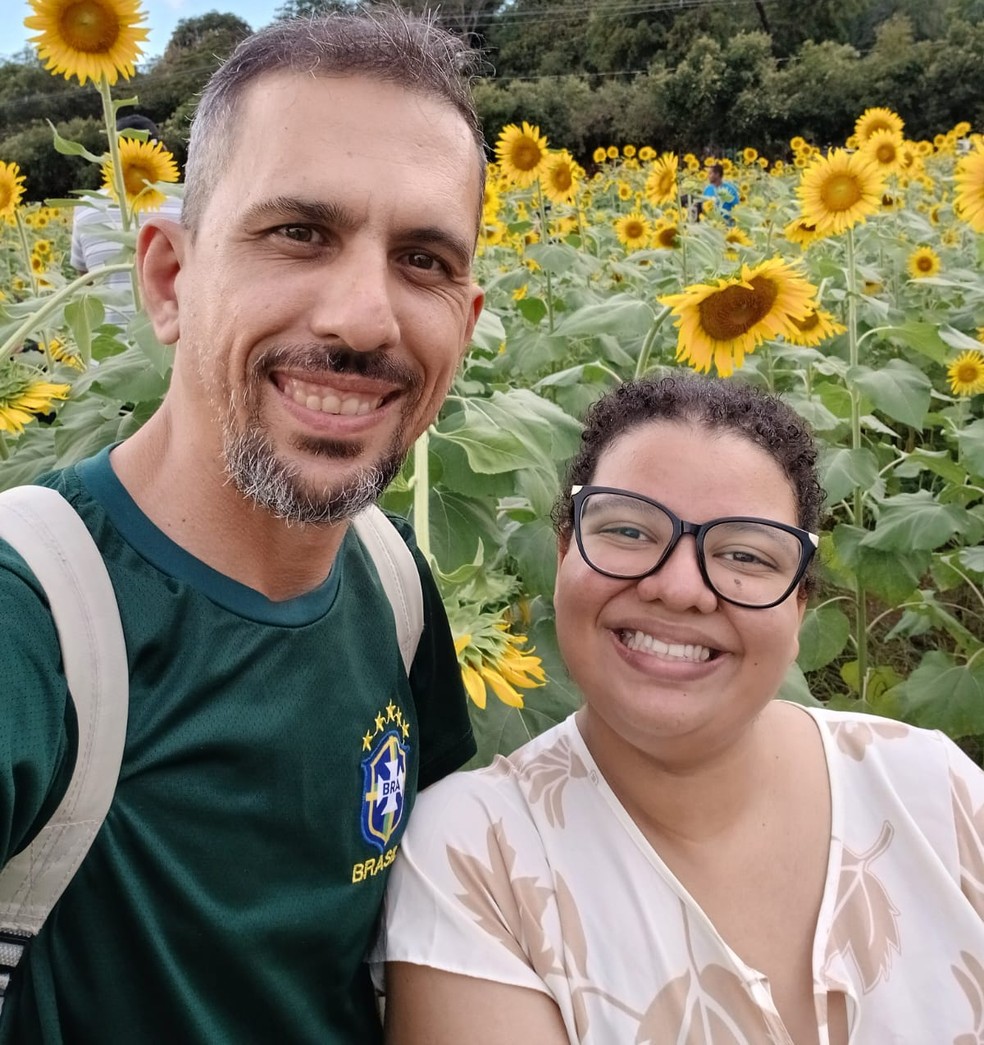 Rodrigo Nunes de Oliveira e esposa Ana Paula Oliveira moravam em Rondonópolis (MT) — Foto: Reprodução