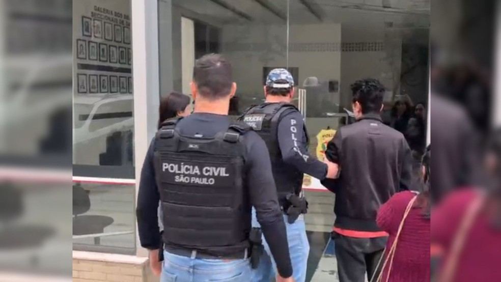 Professor de futsal é preso suspeito de praticar crimes de exploração sexual de crianças e adolescentes em São José do Rio Preto — Foto: Polícia Civil/Divulgação