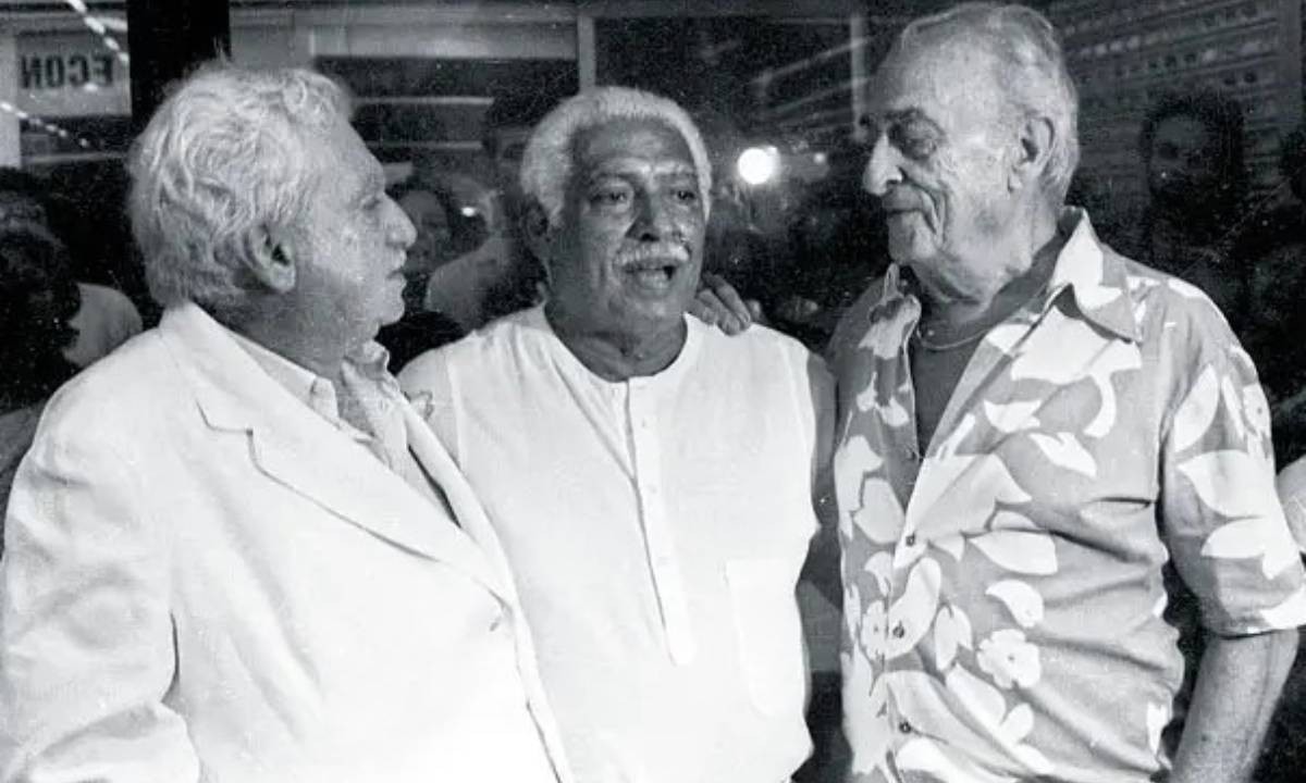 Festival de cinema a céu aberto em Salvador terá sessão gratuita de filme sobre amizade de Jorge Amado, Dorival Caymmi e Carybé