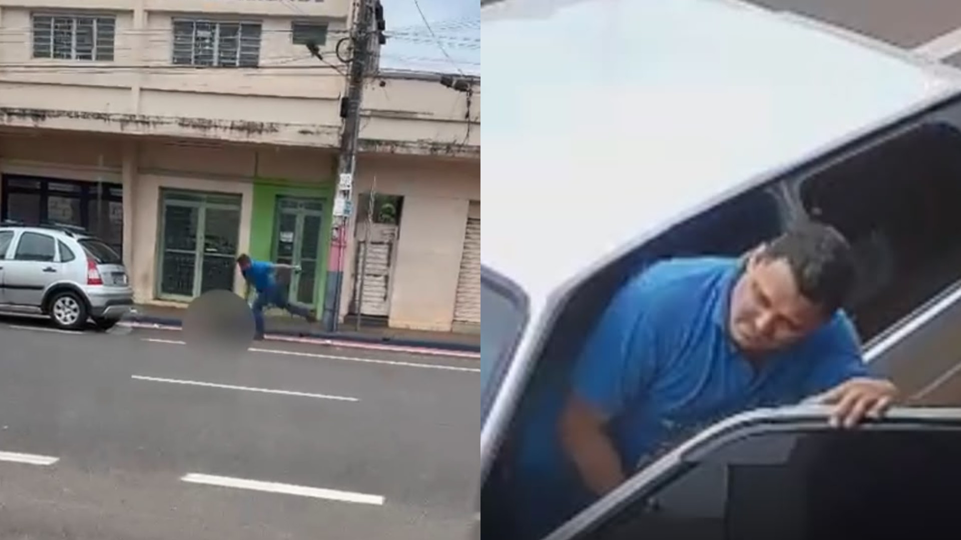 VÍDEO: Funcionária de estacionamento rotativo é espancada após motorista discordar de tempo de permanência em MG