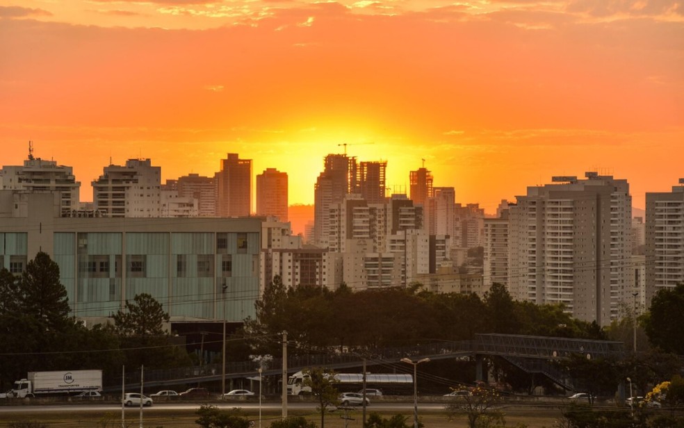 Foto ilustrativa de calor em Goiânia, Goiás — Foto: Divulgação/Prefeitura de Goiânia