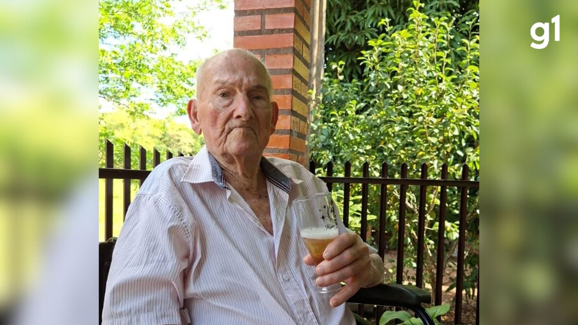 Idoso morre no dia do aniversário de 100 anos no RS: 'Não fumava e bebia com moderação', diz filho