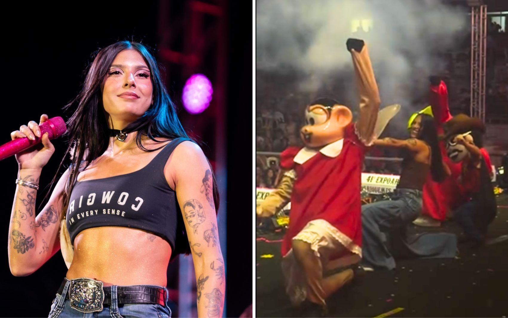 Ana Castela dá show de gingado ao dançar durante show do Jiraya Uai; vídeo 