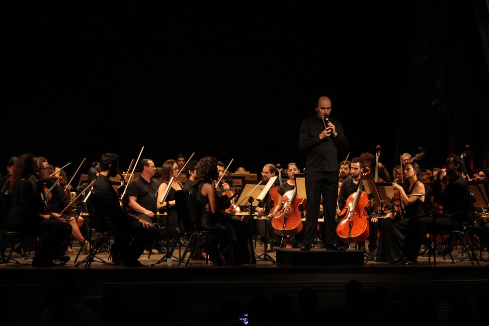 Orquestra Sinfônica do Estado do Espírito Santo (Oses) — Foto: Erika Piskac 