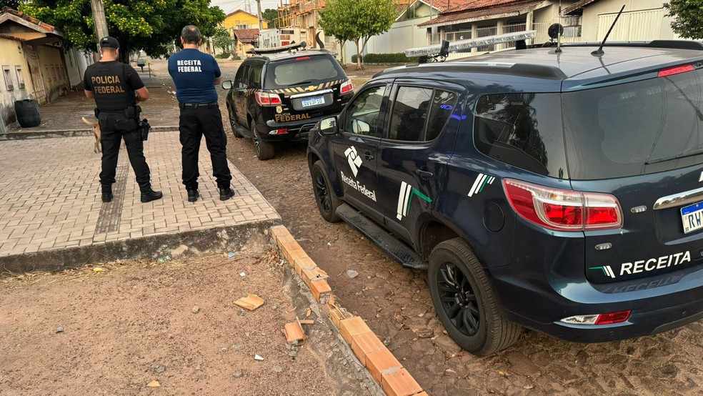 Operação contra contrabando de cigarro eletrônico no Pará — Foto: Divulgação/PF