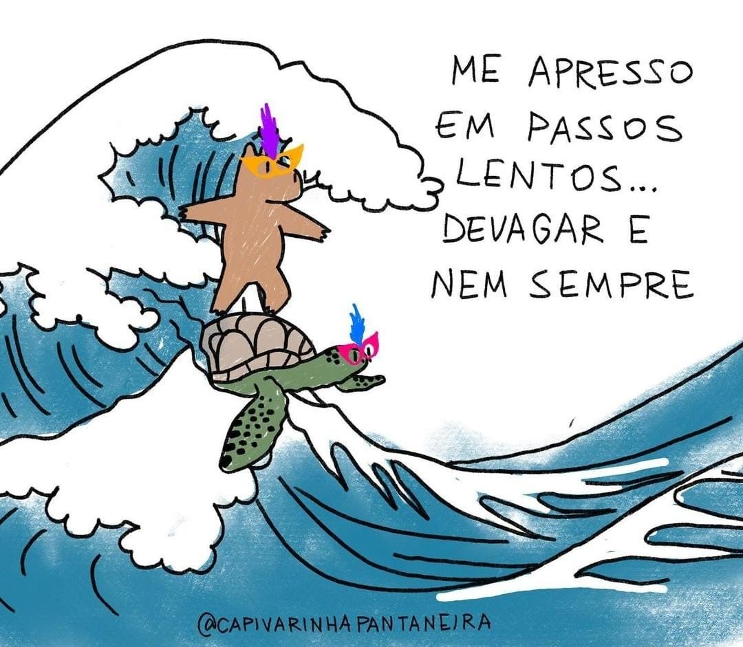 Animal da América do Sul, capivara se torna tirinha e artista explora reflexões e rotina em MS