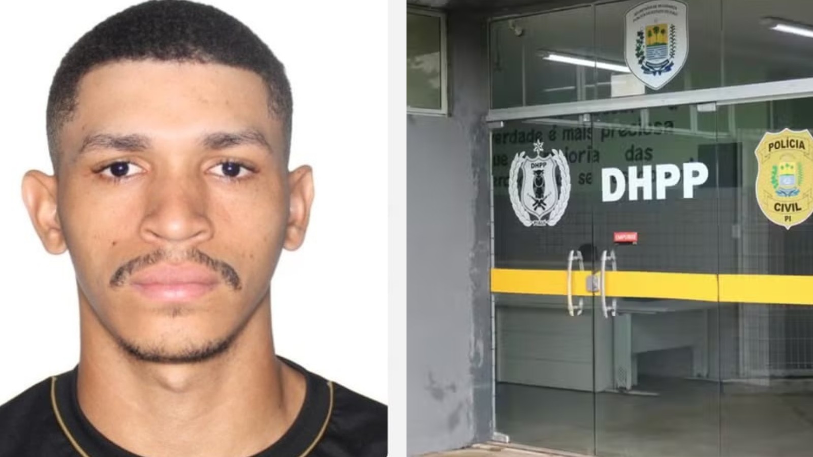 Suspeito de matar atual da ex-esposa esfaqueado se apresenta ao DHPP em Teresina
