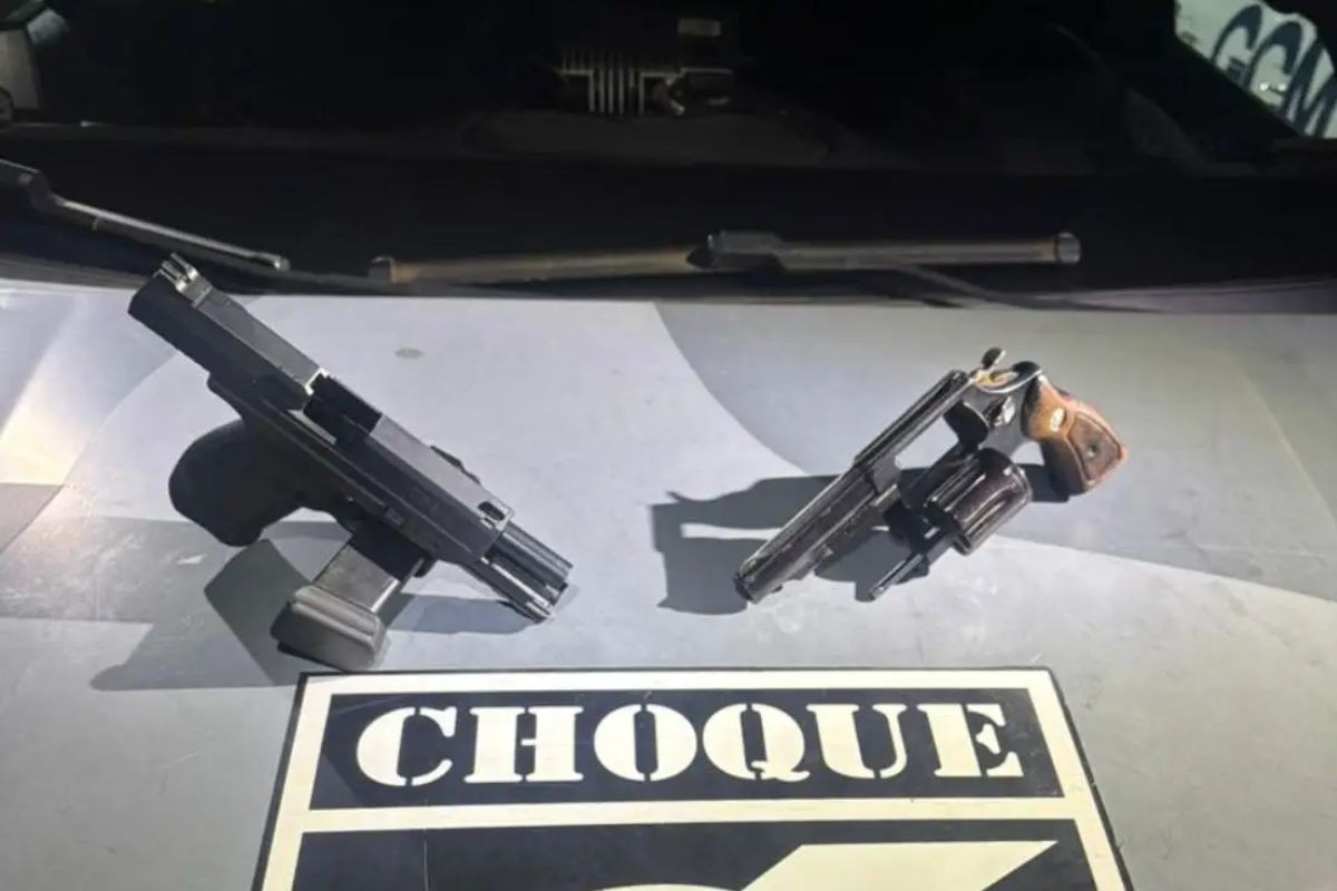 Batalhão de Choque apreende armas usadas em tiros para o alto ao lado de crianças em Campo Grande