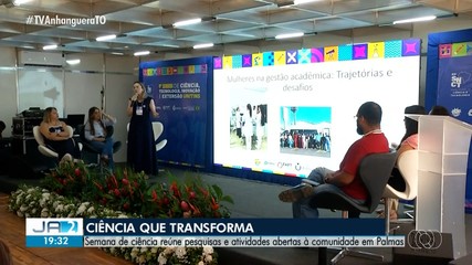 Semana de ciência reúne pesquisas e atividades abertas à comunidade em Palmas