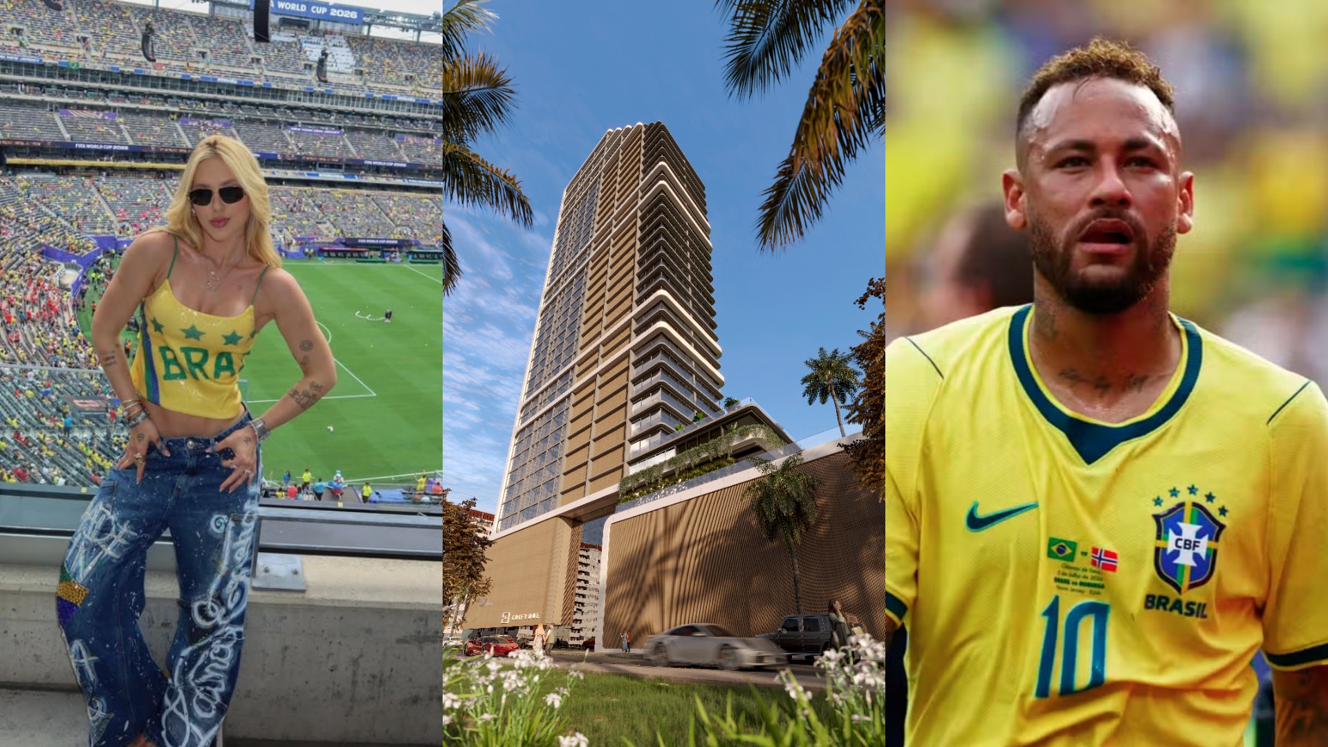 Por que arranha-céu onde Virginia comprou apartamento é conhecido como 'prédio do Neymar'?