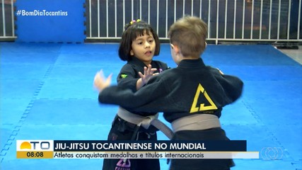 Atletas tocantinenses se destacam no jiu-jitsu com títulos internacionais