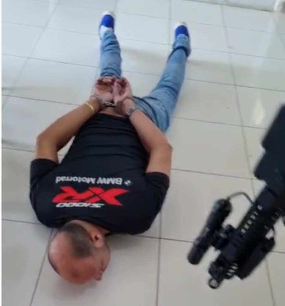 Erasmo Alves usava nome falso e se apresentava como empresário em Rio Branco — Foto: Reprodução/Polícia Civil