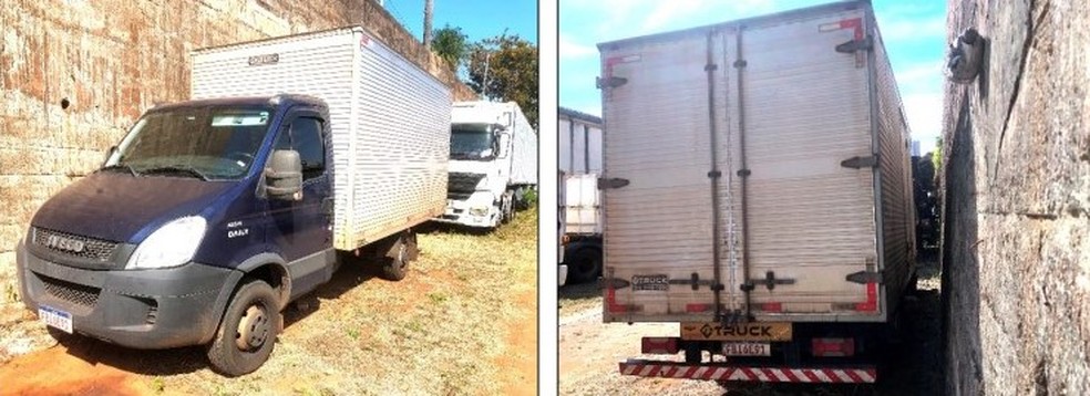 Caminhonete Iveco Daily disponível no leilão da Receita — Foto: Divulgação