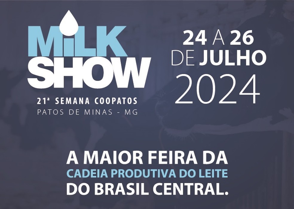 Divulgação evento Milk Show — Foto: Coopatos