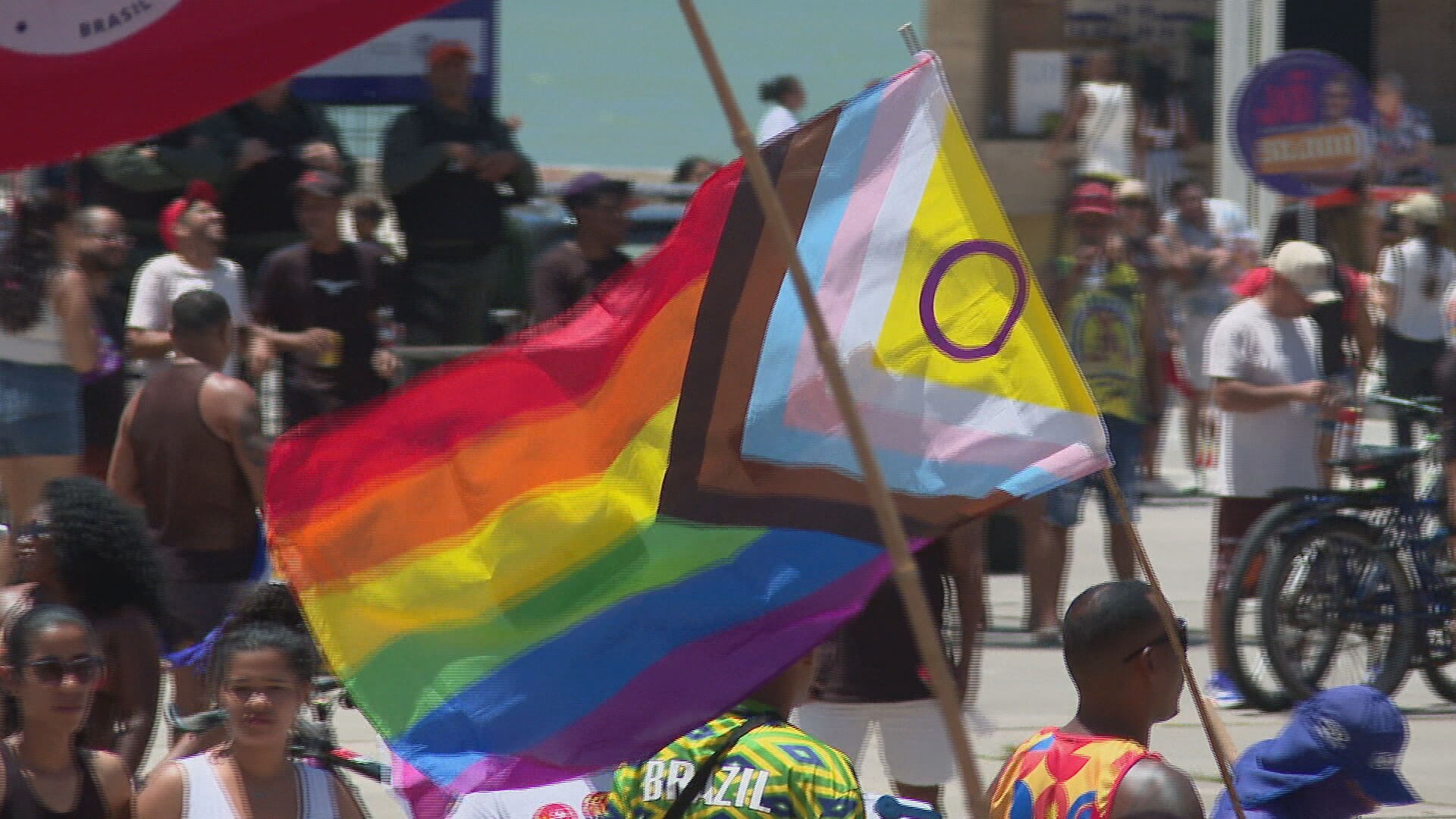 Com tema político e shows de brega, Parada da Diversidade celebra direitos da população LGBTQIA+ no Recife; veja imagens