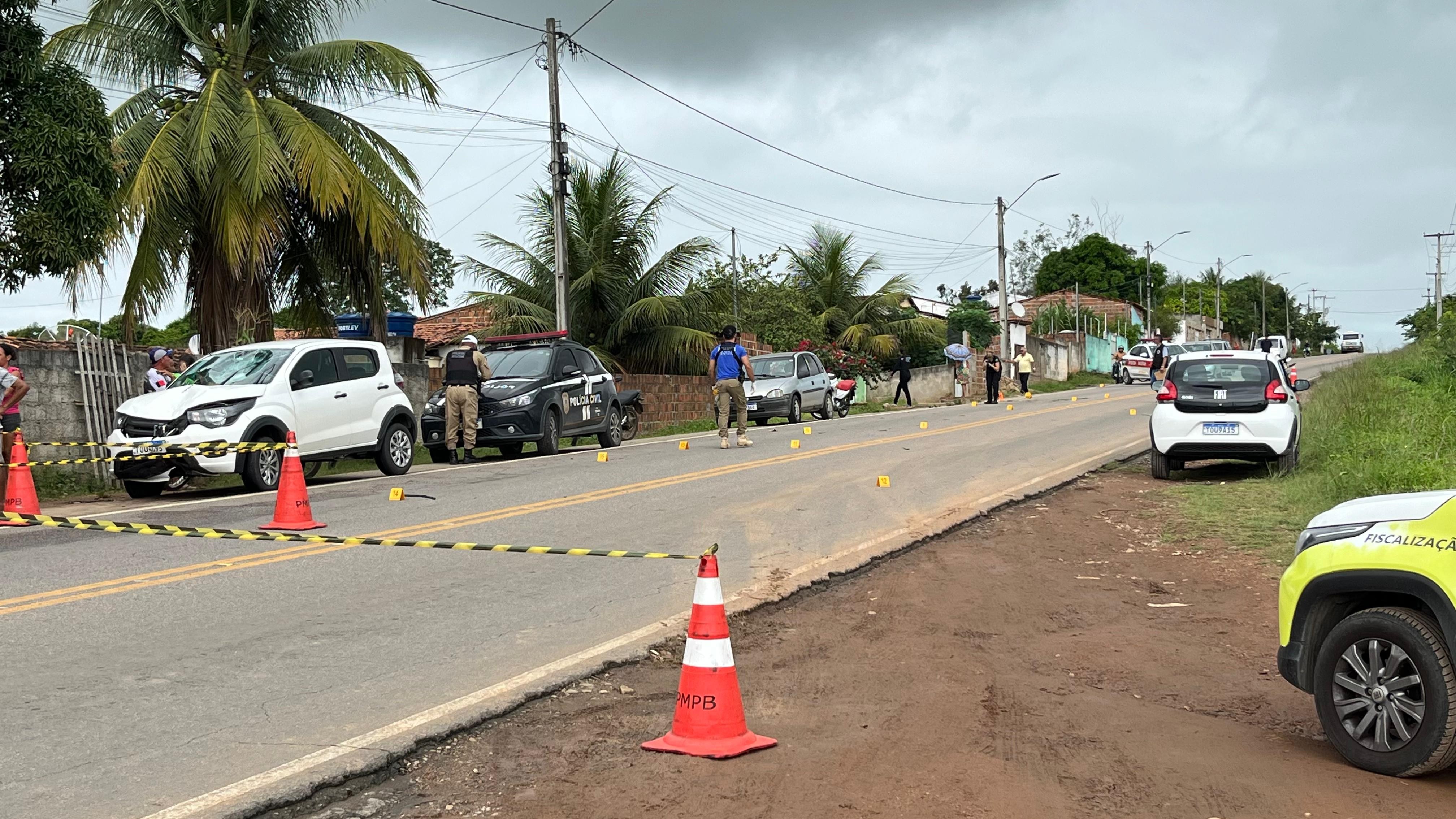 Motociclista é atingido por carro locado a prefeitura e morre na PB-073, no Agreste