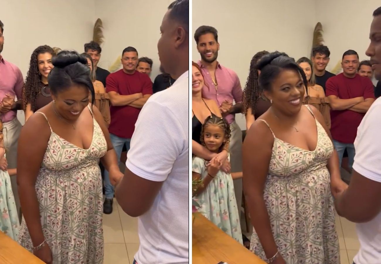 Influenciadora que interpreta personagem 'Bebinha' se casa em Palmas e surpreende internautas