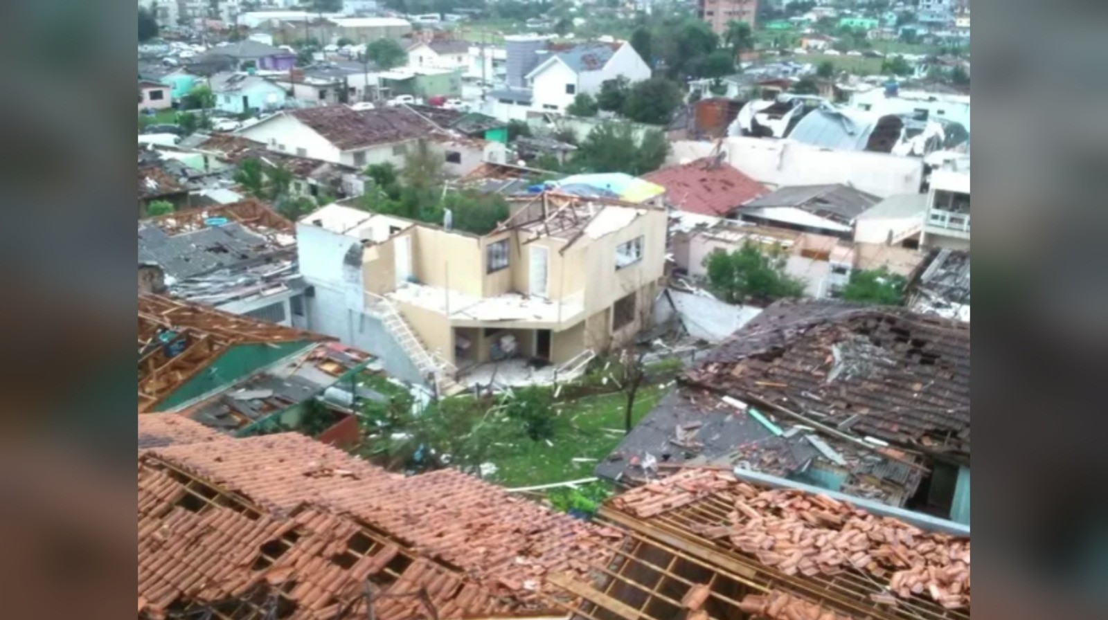 SC já registrou 4 tornados da categoria EF3, mesma do fenômeno que devastou cidade no PR; relembre