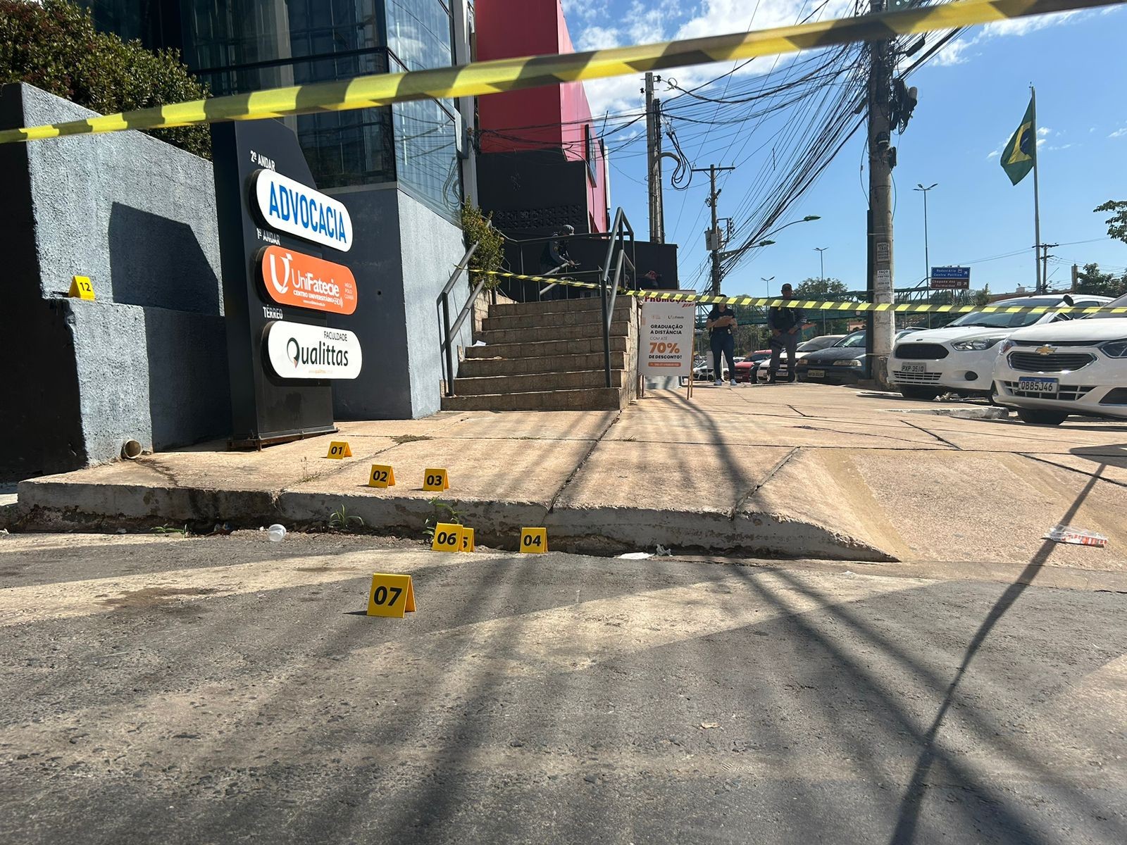 VÍDEO mostra momento em que advogado é baleado em frente a escritório de Cuiabá